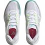 ADIDAS FORCEBOUNCE FEMME BLANC GRIS VERT