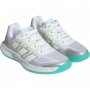 ADIDAS FORCEBOUNCE FEMME BLANC GRIS VERT