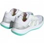 ADIDAS FORCEBOUNCE FEMME BLANC GRIS VERT