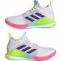 ADIDAS CRAZY FLIGHT MID FEMME BLANC MULTICOLORE