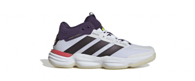 ADIDAS COURTSTABIL BLANC & VIOLET