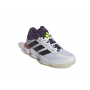 ADIDAS COURTSTABIL BLANC & VIOLET