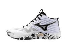 MIZUNO WAVE MOMENTUM ELITE MID BLACK & WHITE